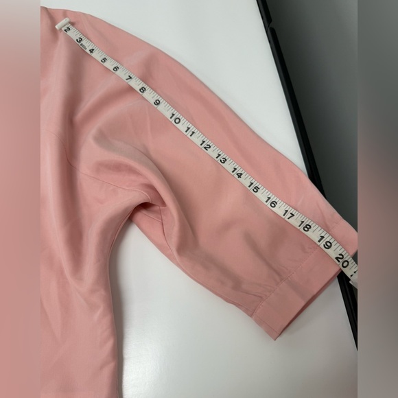 Chico’s Blush Pink Stretch Blazer Jacket – Size 2 (L/12) – Feminine & Polished - Picture 8 of 10